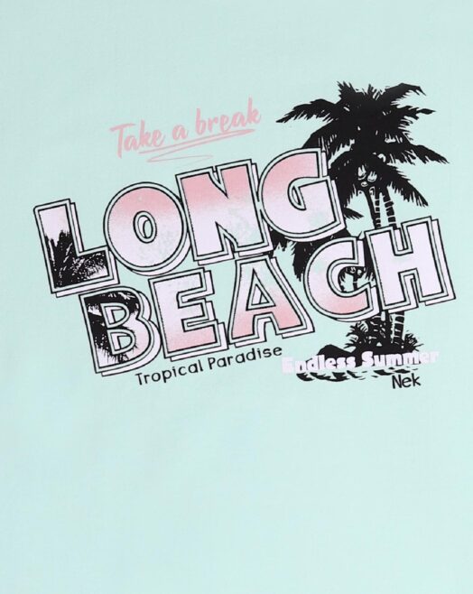 Μπλούζα Long Beach NEK